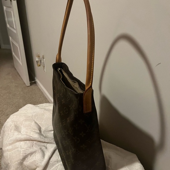 AUTHENTIC Musette Salsa Damier Ebene Looping LOUIS VUITTON great condition - Picture 3 of 9